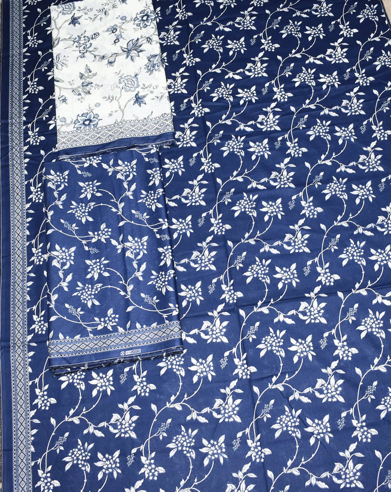 Binsaeed Cambric print 3pcs