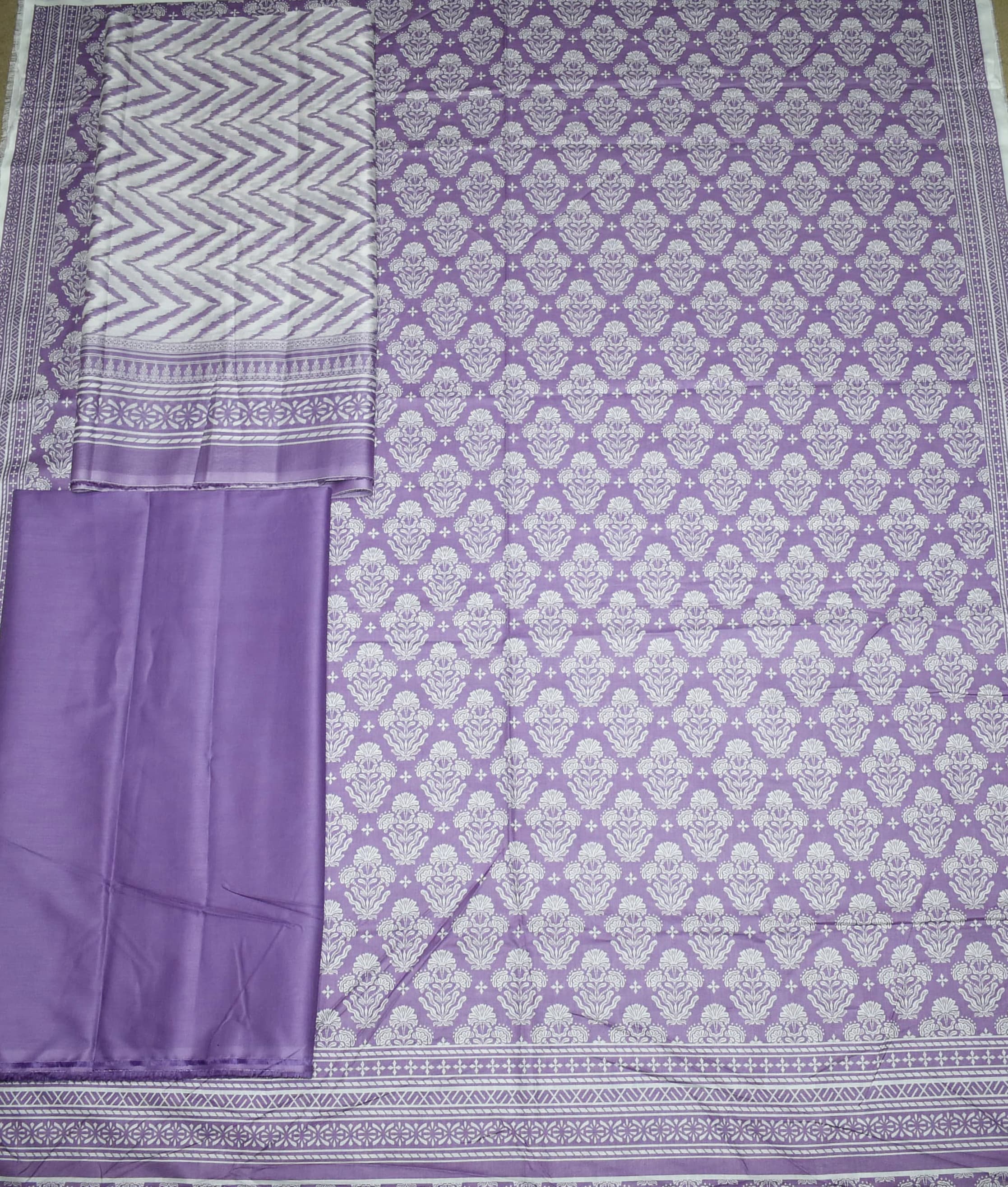 Binsaeed Cambric Printed 3pcs