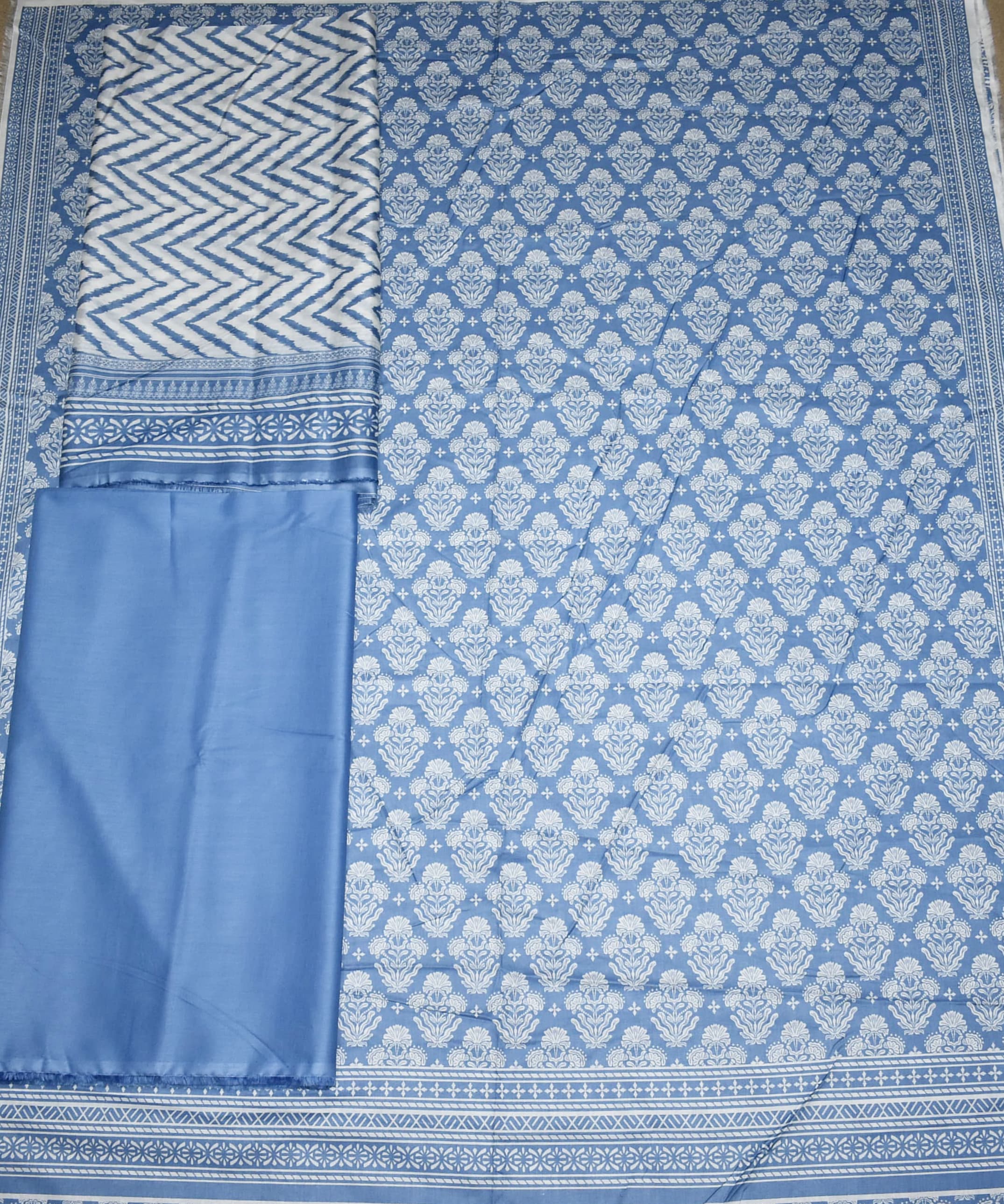 Binsaeed Cambric Printed 3pcs