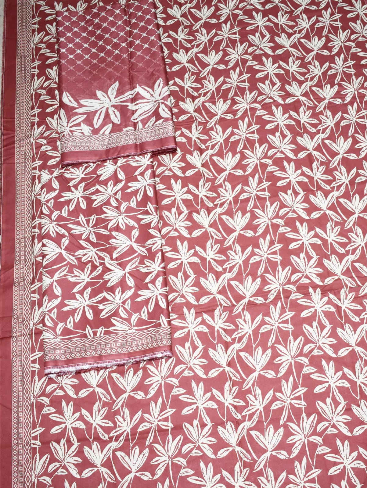 Binsaeed Cambric printed 3pcs